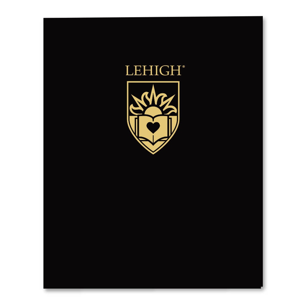 Roaring Twin Pocket Laminated Foil Portfolio 11 x 8.27