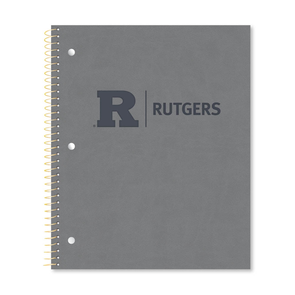 Roaring Premium 1 Subject Notebook 8.5x11 College Ruled 20lb Paper Impressions Leatherette Burnish Cover