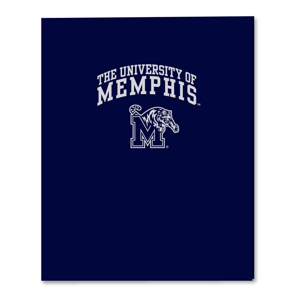 Roaring Twin Pocket Laminated Foil Portfolio 11 x 8.11